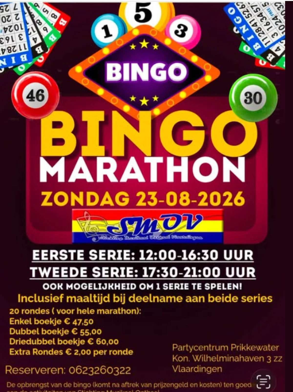 muzikaal onthaal bingo marathon