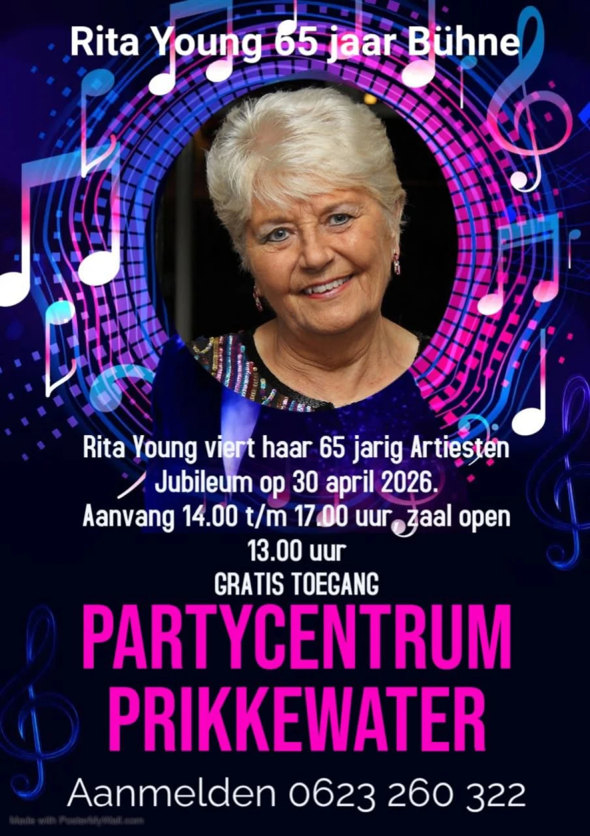Rita Young 65 Jarig Jubileum