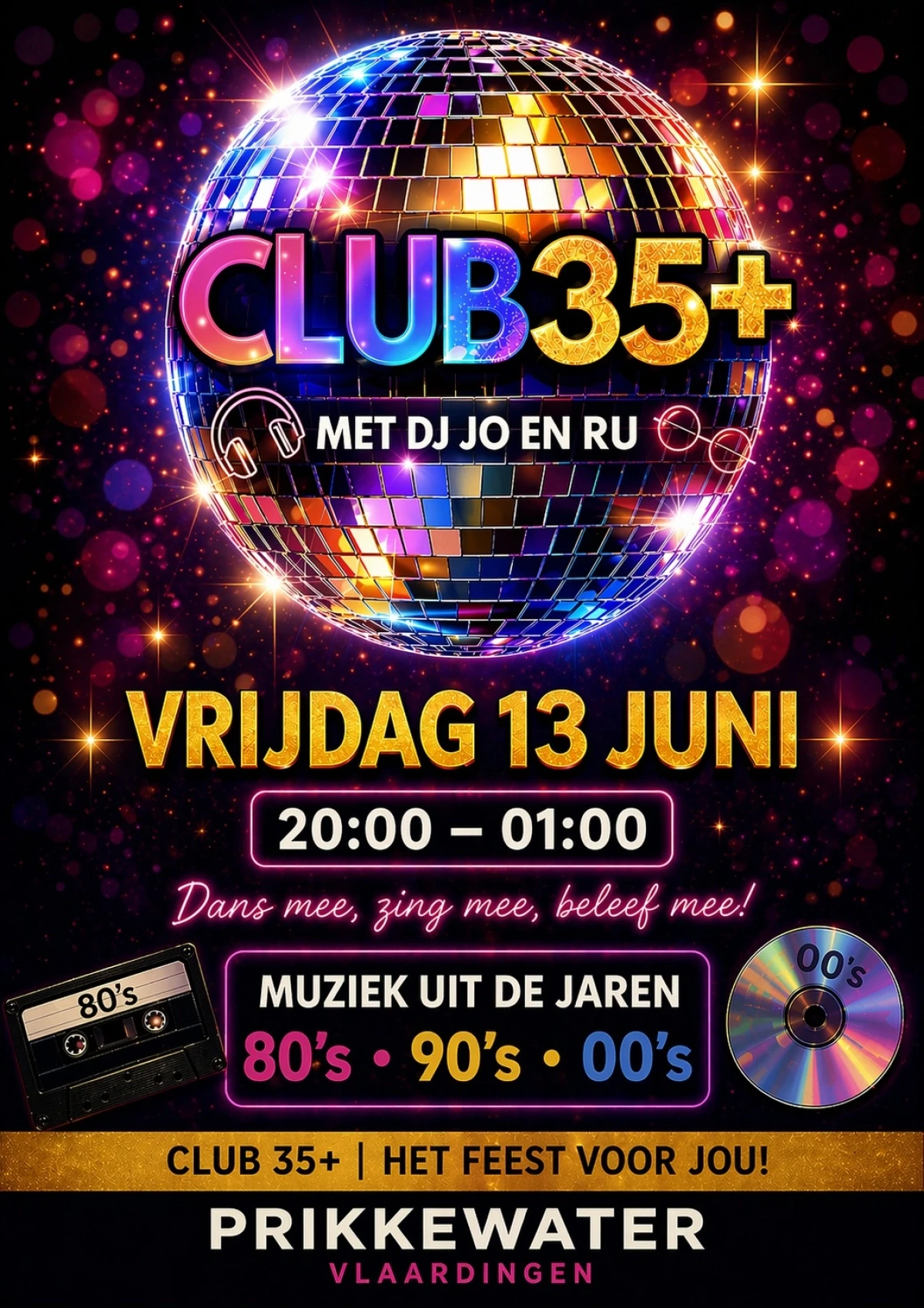 Club 35+ feest