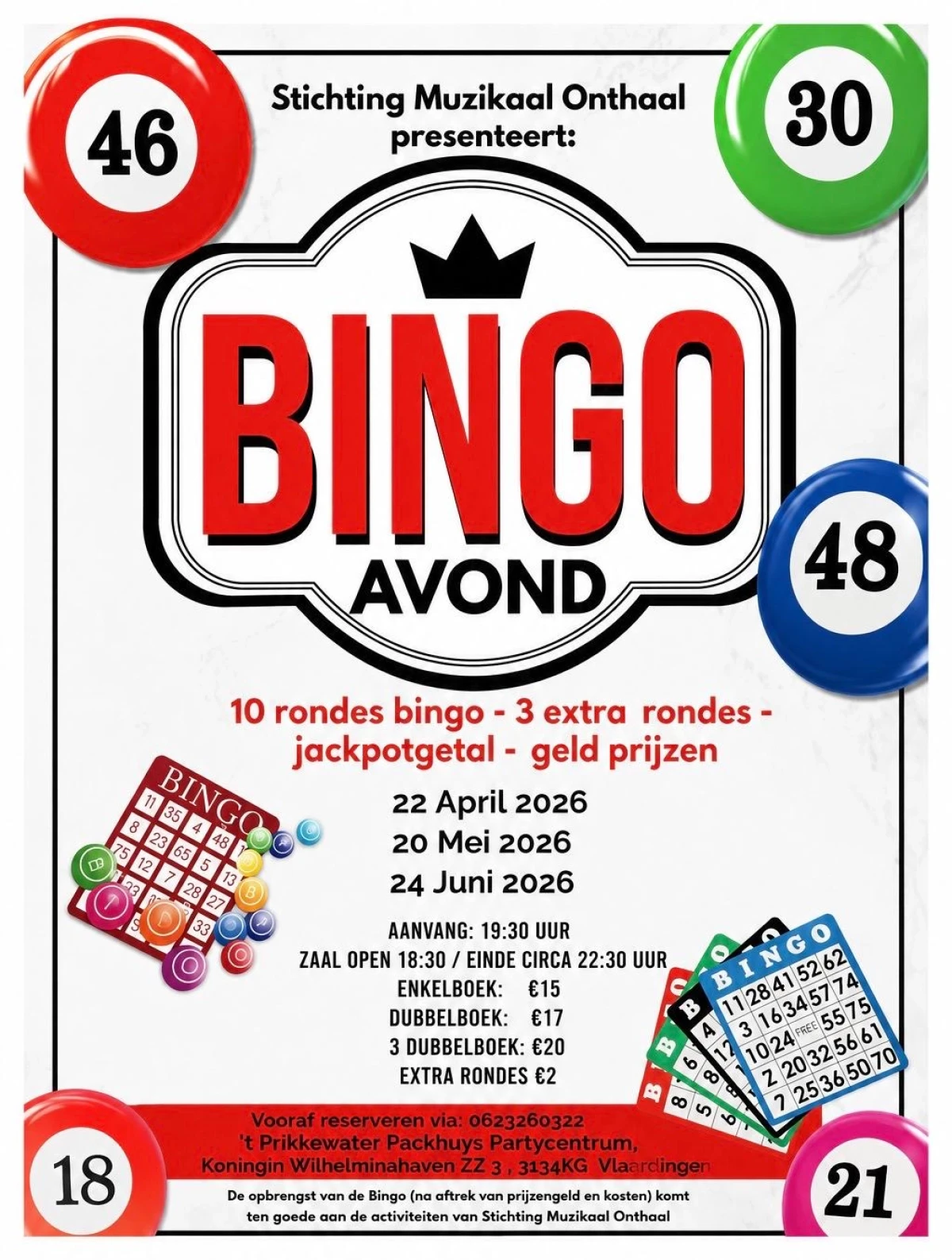 Muzikaal Onthaal Bingo