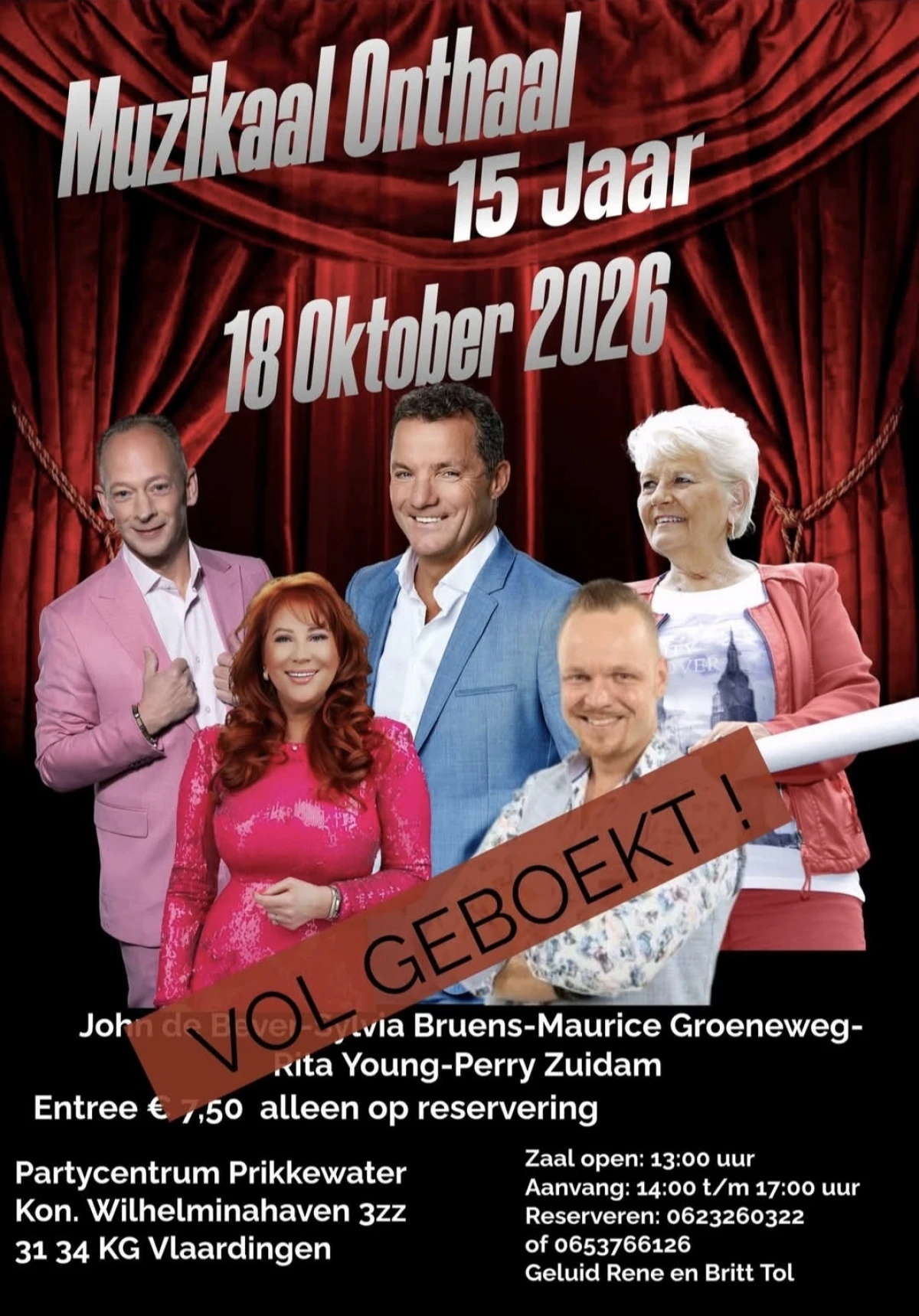 Muzikaal Onthaal (uitverkocht)